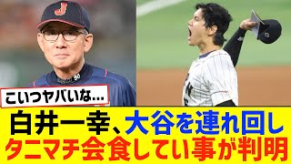 【文春砲】侍コーチ白井一幸さん、大谷を連れ回しタニマチ会食していた【大谷翔平 WBC 侍ジャパン】【なんJ なんG野球反応】【2ch 5ch】