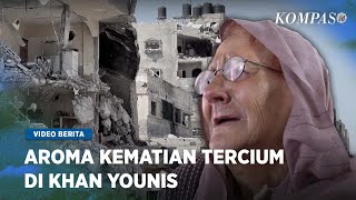 Warga Kembali ke Khan Younis Disambut Kematian dan Puing-puing Bangunan