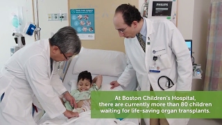 #becauseofadonor - Pediatric Transplant Center | Boston Children's Hospital