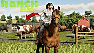 Complete COW FARM IN GRANDPA RANCH||RANCH SIMULATOR