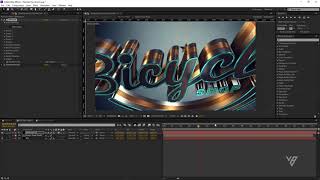 3D Ramadan Logo Reveal Project Customization Tutorial || After effects