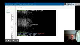 NDG Introduction to Linux I - Chapter 12 (Part 1 of 2)