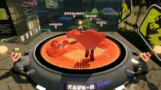 スプラトゥーン実況！デュアカスでデカライン高架下！ガチホコを追いかけていきメガホンレーザーで敵を倒す☆ランク５０なおきち広島弁ゲーム実況splatoon