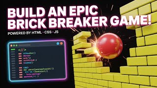 Brick Breaker Game Mini Project in HTML, CSS & JavaScript | Full Source Code
