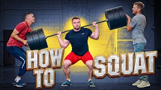 HOW TO SQUAT / How to Breathe During a Heavy Back Squat / Torokhtiy & weightlift