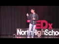 Do our flaws make us human? | Yasseen Amellal | TEDxNorthHighSchool