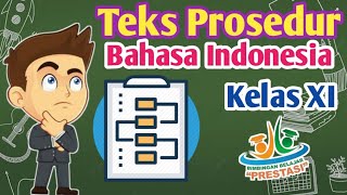 Teks Prosedur kelas 11 SMA ~ Materi Bahasa Indonesia