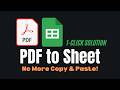 Extract Text from ANY PDF in Google Sheets with AI Formula | Step-by-Step Tutorial