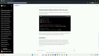 python list element wise addition