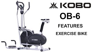 Kobo OB-6 Imported Exercise Bike Multi Function 4 in 1