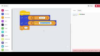 edublocks python getting two int number from user and make sum