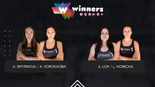 Winners Beach Volleyball. Women. A. Smyrnova / A. Vorokhoba - A. Lor / L. Horkova 28.02.2025