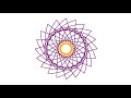 Simple Python Turtle Graphic and Code: Spirograph 6