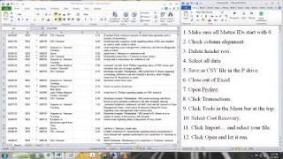 MBW Prolaw Import Tutorial