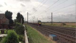 Grand Central Bug Passes 66304 Passes The Sidings, Shipton Sounding Horn