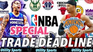 🔴 NBA Trade Deadline Livestream I New York Knicks trade for Josh Hart & more NBA Trade Rumors