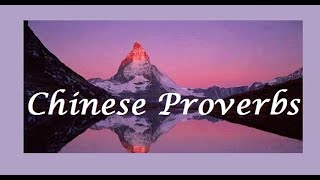 30 Chinese Proverbs