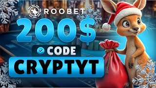 ROOBET 2026 BONUS UNLOCKED | PROMO CODE CRYPTYT