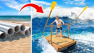 Transforming PVC Pipes into a Survival Raft!