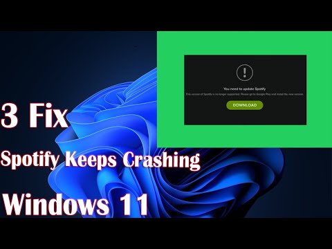 3 Fix Spotify keeps crashing on Windows 11