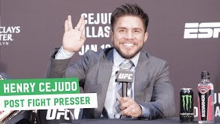 Henry Cejudo: 'He may not accept it, but I beat the greatest bantamweight of all time'