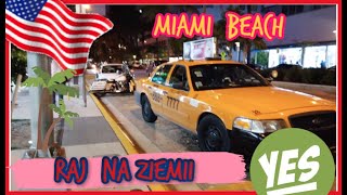 Musisz zobaczyć jak wygląda raj na Ziemi. Spędzamy popołudnie w MIAMI BEACH #usa #noc