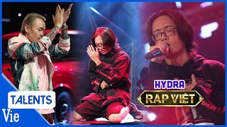 Hydra rap "NGƯỜI CHA CÂM" gây xúc động, Binz, Karik, Trấn Thành nghẹn ngào bật khóc | Rap Việt