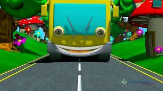 Wheels on the bus | Wheels on the bus go round and round -Nursery Rhymes