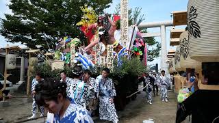 令和元年度　土崎港曳山祭り　将軍野四区