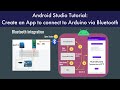 Android Studio Tutorial: Create an app to connect the Arduino using Bluetooth and RxAndroid