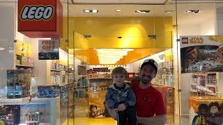 WE TAKE OVER THE LEGO STORE!  | King of Prussia Mall