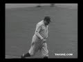 Babe Ruth vs Walter Johnson 1942 Benefit Game Newsreel