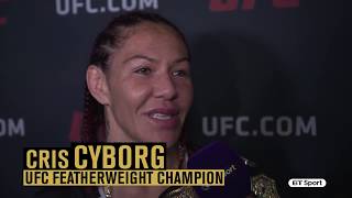 Cris Cyborg: UFC title win is perfect timing