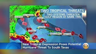 New Tropical Depression Poses Potential Hurricane Threat To South Texas