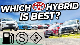 Every Toyota Hybrid Compared! Fuel Economy vs Value vs Driving: Which Is Best in 2023?