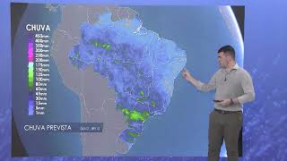 Previsão do tempo | Alerta para temporais no Sul do país neste fim de semana