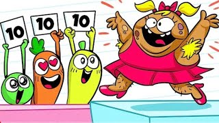 Avocado couple crazy comics 🤩 kids cartoon movies
