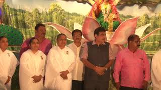 Chaitanya Navdurga Darshan 2017 Nagpur Hon Minister Nitinji Gadkari visited