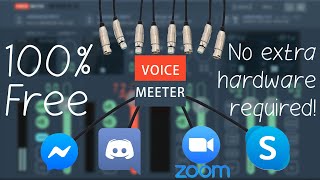 How to merge 2 (or more) inputs into 1 for Facebook, Discord, Zoom and more!