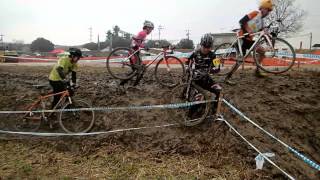 2014/02/02 関西シクロクロス　最終戦　桂川　朝一カテゴリー