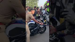 finally Real Singham on BMW S1000RR🔥