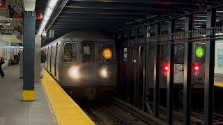 R68/A G Trains at Fulton Street