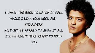 Bruno Mars versace on the floor  (lyrics)
