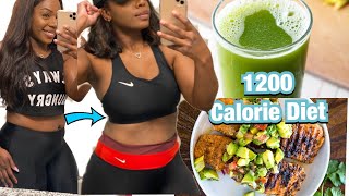 WHAT I EAT IN A DAY FOR WEIGHT LOSS !1200 CALORIE DIET!