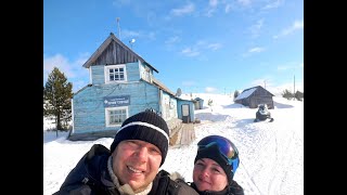 Онежский полуостров. Снегоходное путешествие. Луда - Летняя Золотица. Март 2023г. Часть 1-ая.