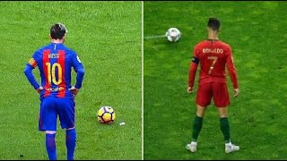 Messi vs Ronaldo Biggest Freekick Battle Ever
