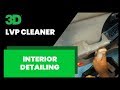 Using LVP cleaner for an interior detail