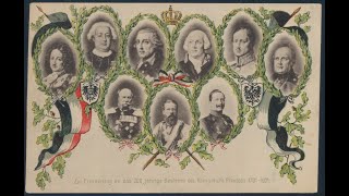 The Monarchs of Prussia / Germany - (1525-1918)