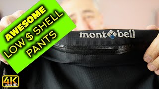 Great Inexpensive Skiing Climbing Shell Pants Montbell Pants (4k UHD) #skiing