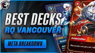 BEST DECKS from Vancouver Regional Qualifier | Meta Breakdown | Unleashed Riftbound